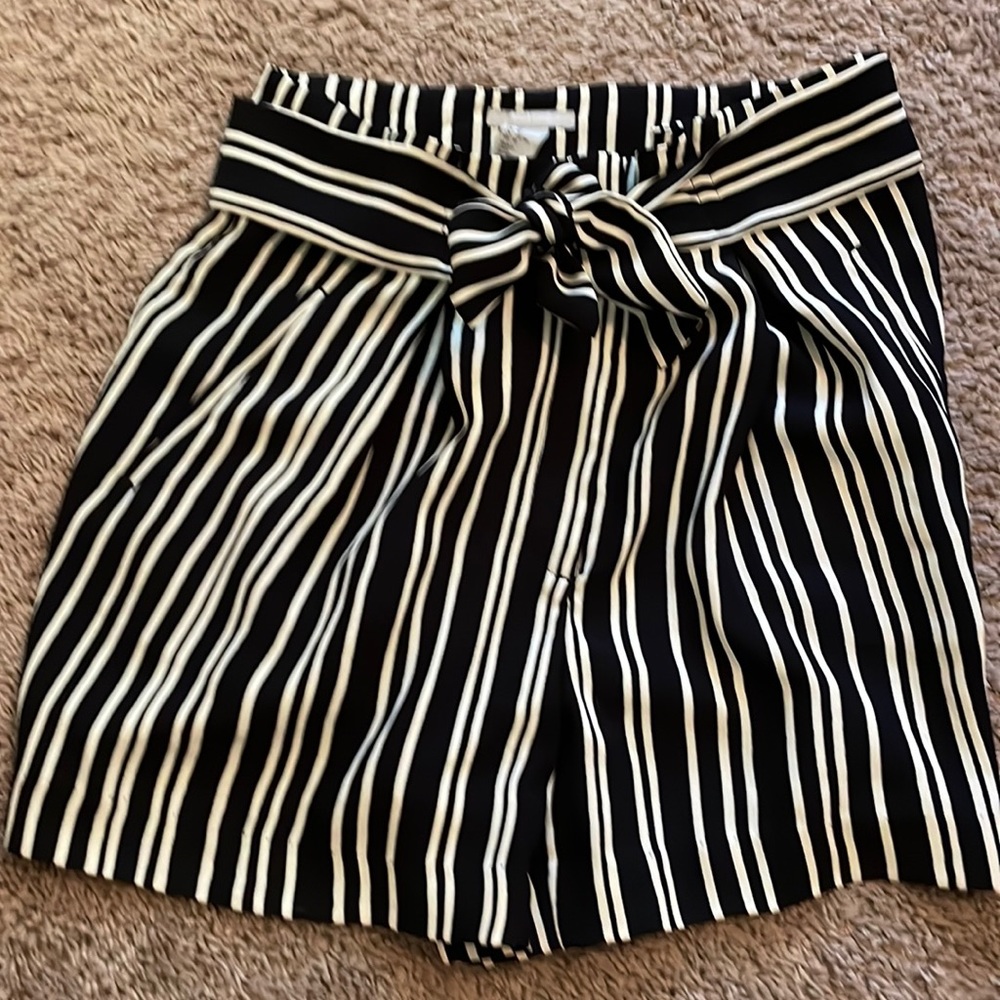 H&M striped shorts